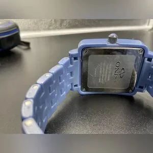 ONISS | Accessories | Oniss Blue Sapphire Crystal Square 